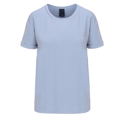 LUXZUZ // ONE TWO Karin T-Shirt 505 Sky blue