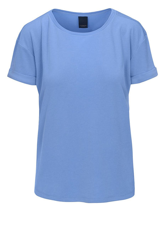 LUXZUZ // ONE TWO Karin T-Shirt 514 Cashmere Blue