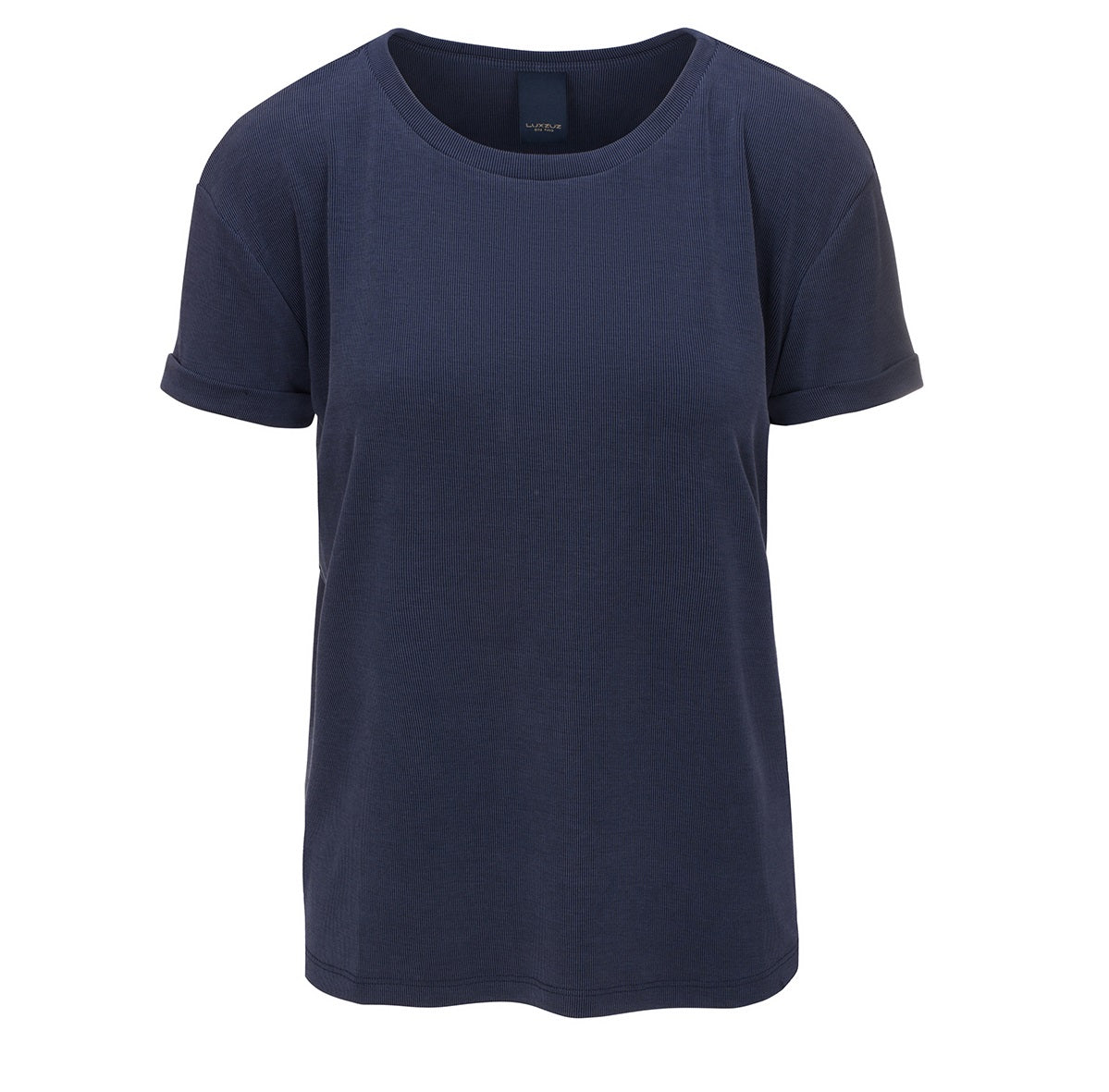 LUXZUZ // ONE TWO Karin T-Shirt 575 Navy