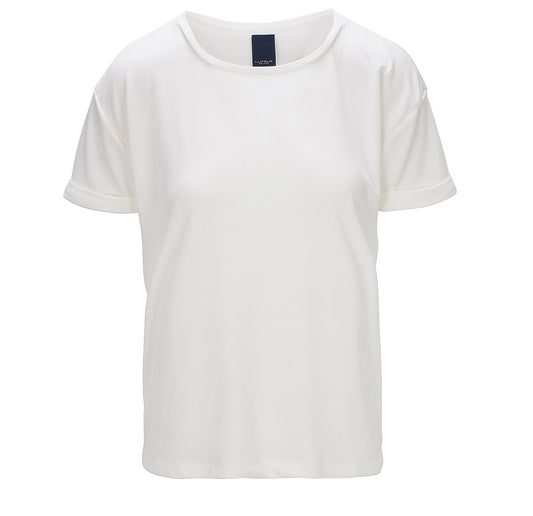 LUXZUZ // ONE TWO Karin T-Shirt 737 Cream