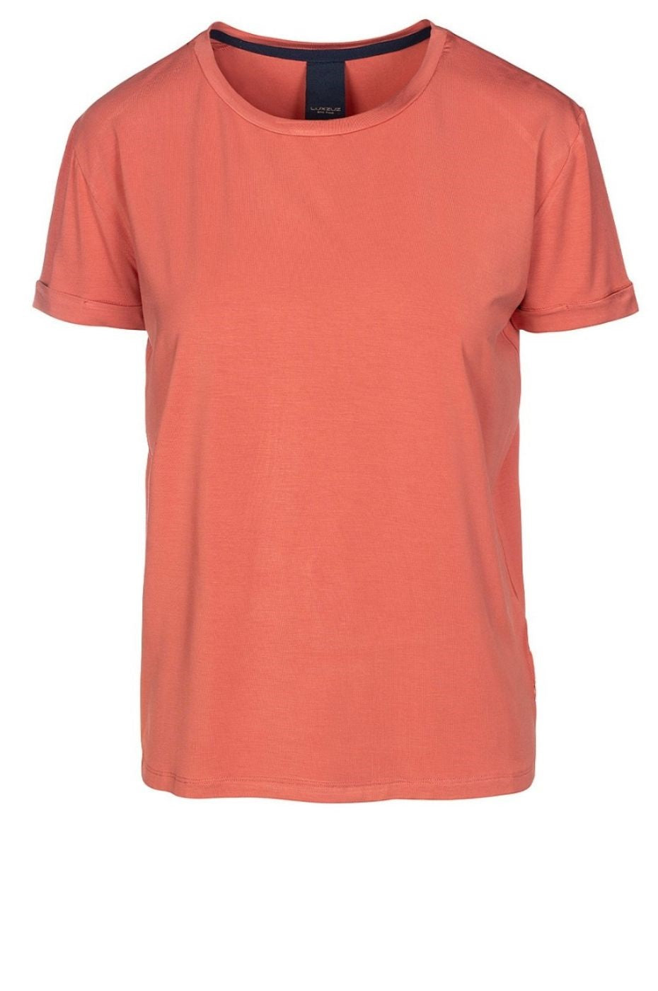 LUXZUZ // ONE TWO Karin Bamboo T-Shirt 216 Apricot Brandy