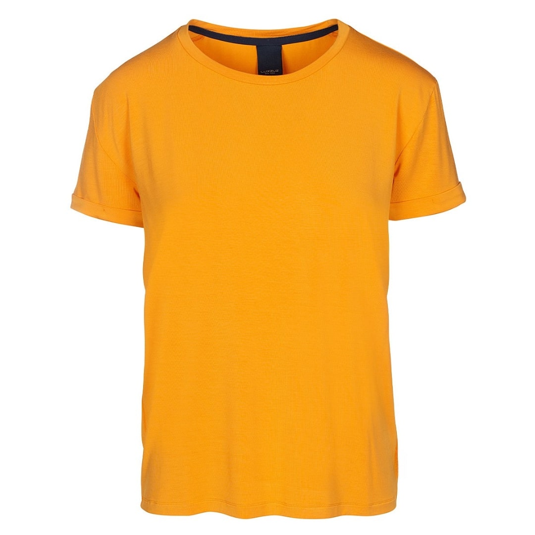 LUXZUZ // ONE TWO Karin Bamboo T-Shirt 217 Marmalade