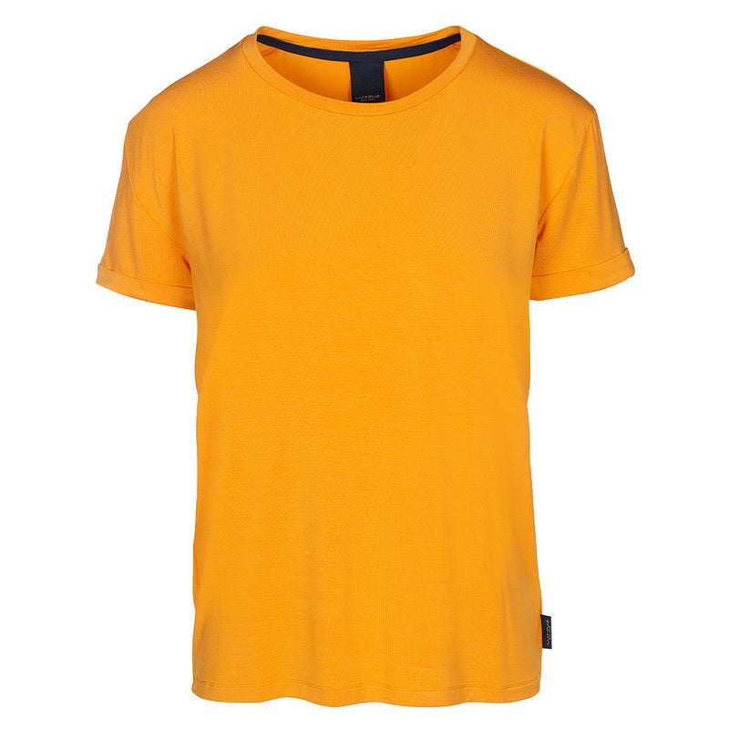 LUXZUZ // ONE TWO Karin Bamboo T-Shirt 217 Marmalade