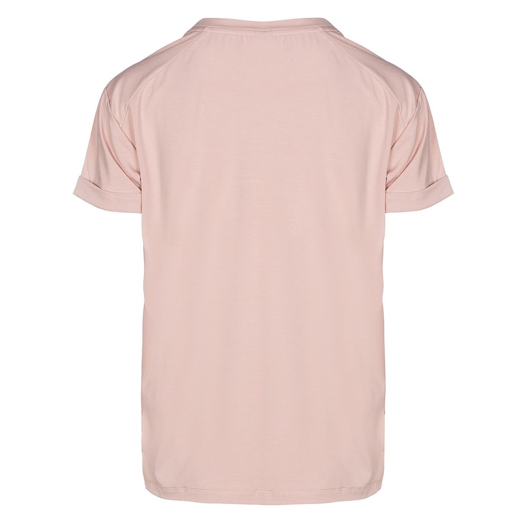 LUXZUZ // ONE TWO Karin Bamboo T-Shirt 302 Rose Smoke