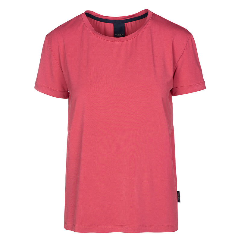 LUXZUZ // ONE TWO Karin Bamboo T-Shirt 378 Holly Berry