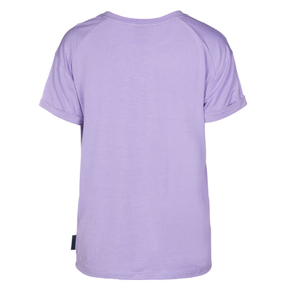 LUXZUZ // ONE TWO Karin Bamboo T-Shirt 421 Lavender