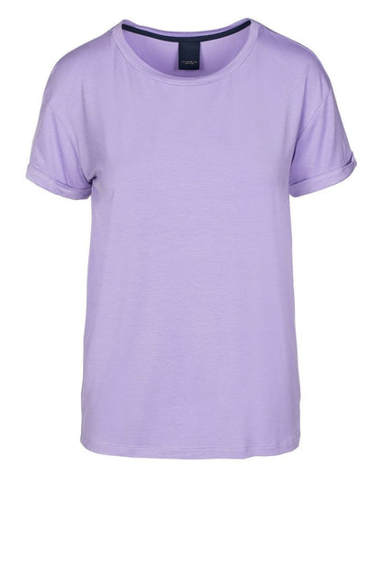 LUXZUZ // ONE TWO Karin Bamboo T-Shirt 421 Lavender