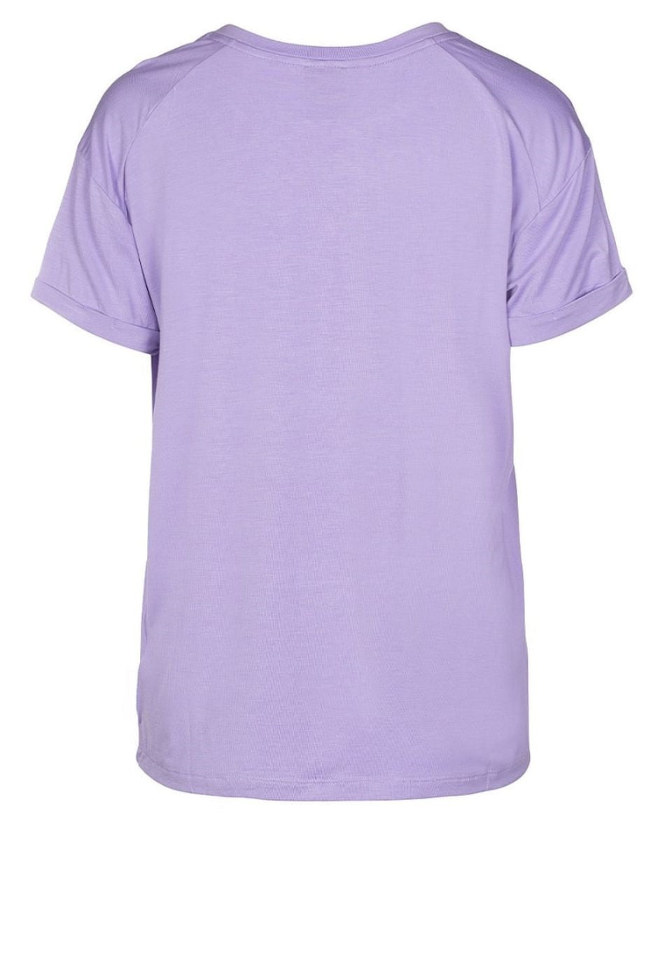 LUXZUZ // ONE TWO Karin Bamboo T-Shirt 421 Lavender