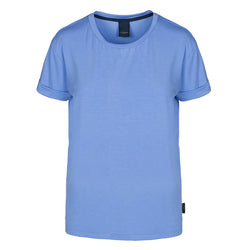 LUXZUZ // ONE TWO Karin Bamboo T-Shirt 514 Cashmere Blue