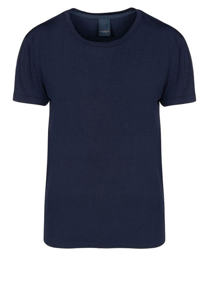 LUXZUZ // ONE TWO Karin Bamboo T-Shirt 577 Night Blue