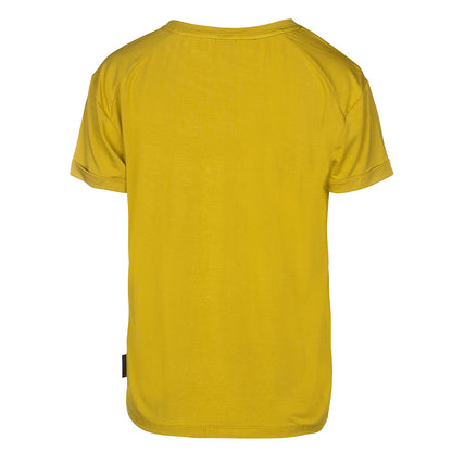 LUXZUZ // ONE TWO Karin Bamboo T-Shirt 614 Golden Olive
