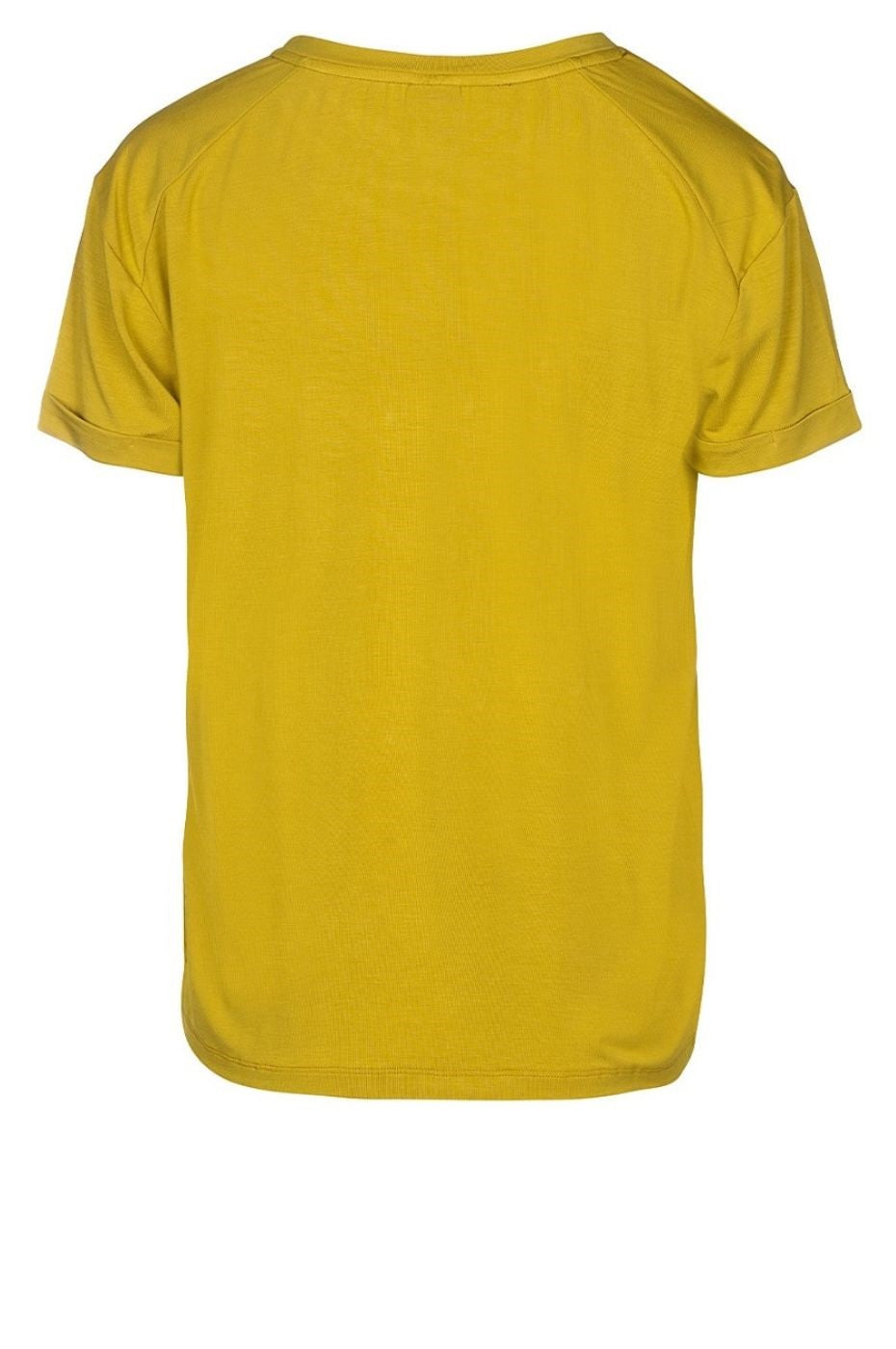 LUXZUZ // ONE TWO Karin Bamboo T-Shirt 614 Golden Olive