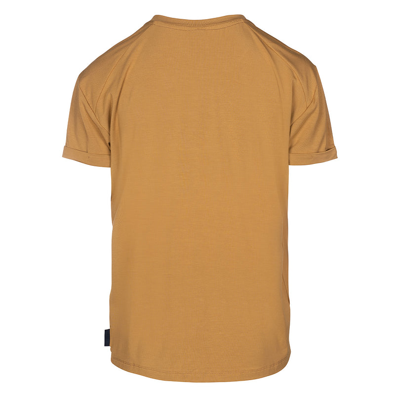 LUXZUZ // ONE TWO Karin Bamboo T-Shirt 781 Tobacco