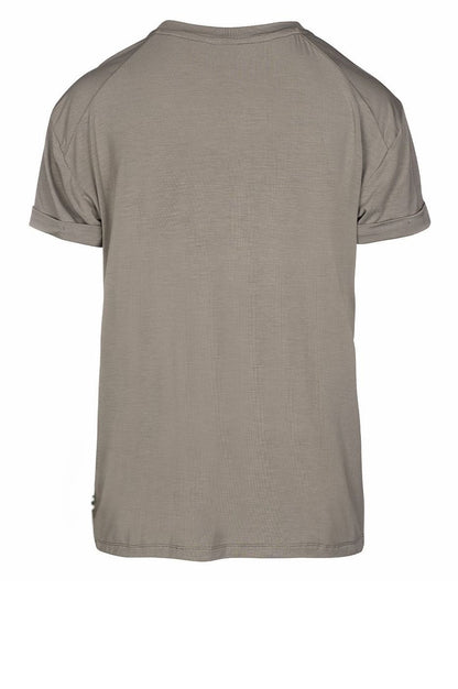 LUXZUZ // ONE TWO Karin Bamboo T-Shirt 815 Moon Mist