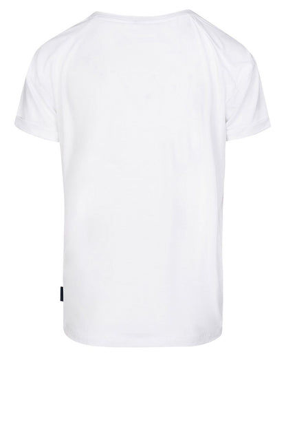 LUXZUZ // ONE TWO Karin Bamboo T-Shirt 901 White