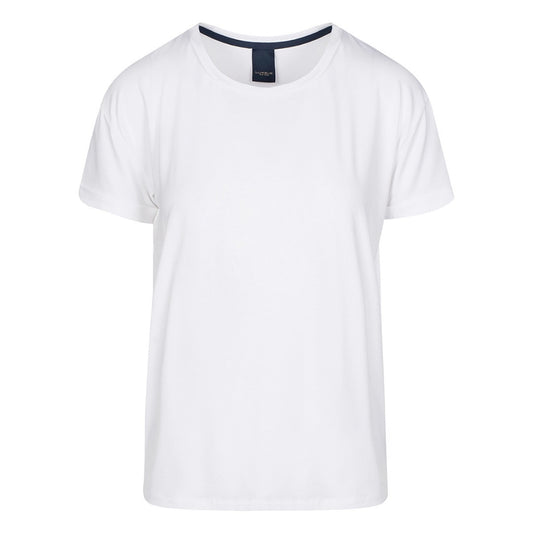 LUXZUZ // ONE TWO Karin Bamboo T-Shirt 901 White