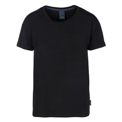 LUXZUZ // ONE TWO Karin Bamboo T-Shirt 999 Black