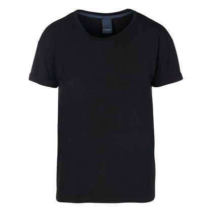 LUXZUZ // ONE TWO Karin Bamboo T-Shirt 999 Black