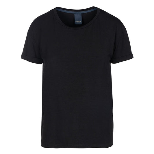 LUXZUZ // ONE TWO Karin Bamboo T-Shirt 999 Black