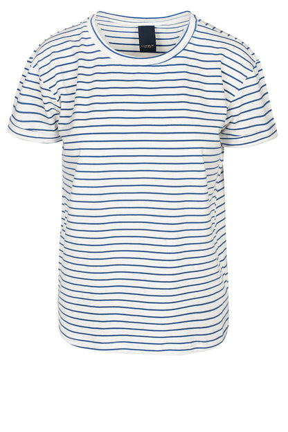 LUXZUZ // ONE TWO Karin T-shirt T-Shirt 523 Baja Blue