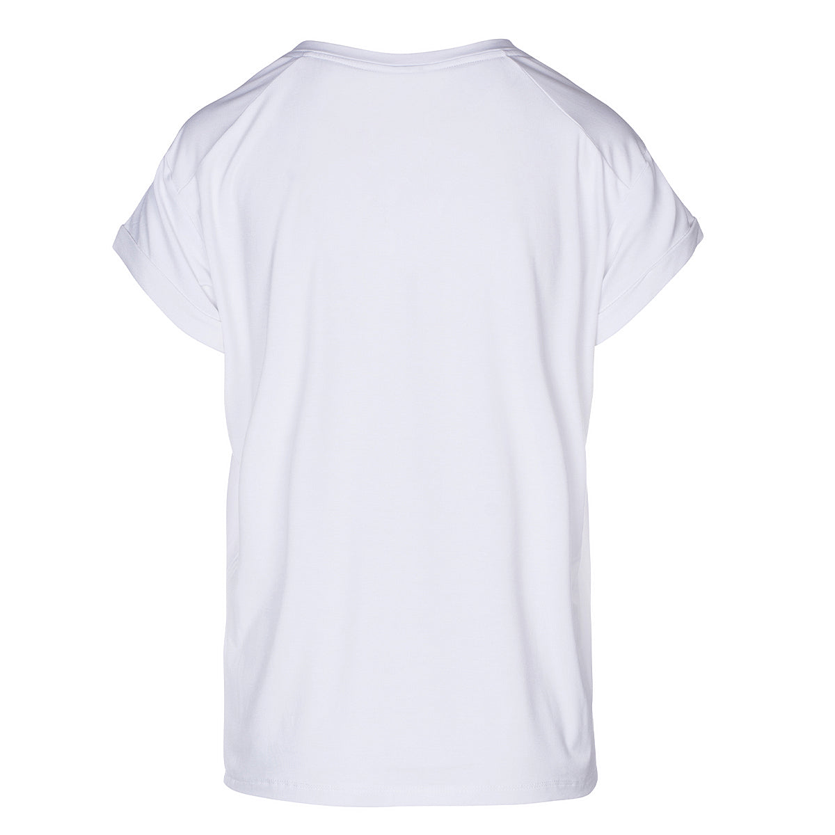 LUXZUZ // ONE TWO Karvi Bamboo T-Shirt 901 White