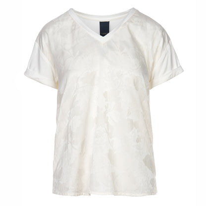 LUXZUZ // ONE TWO Karviva T-shirt T-Shirt 737 Cream