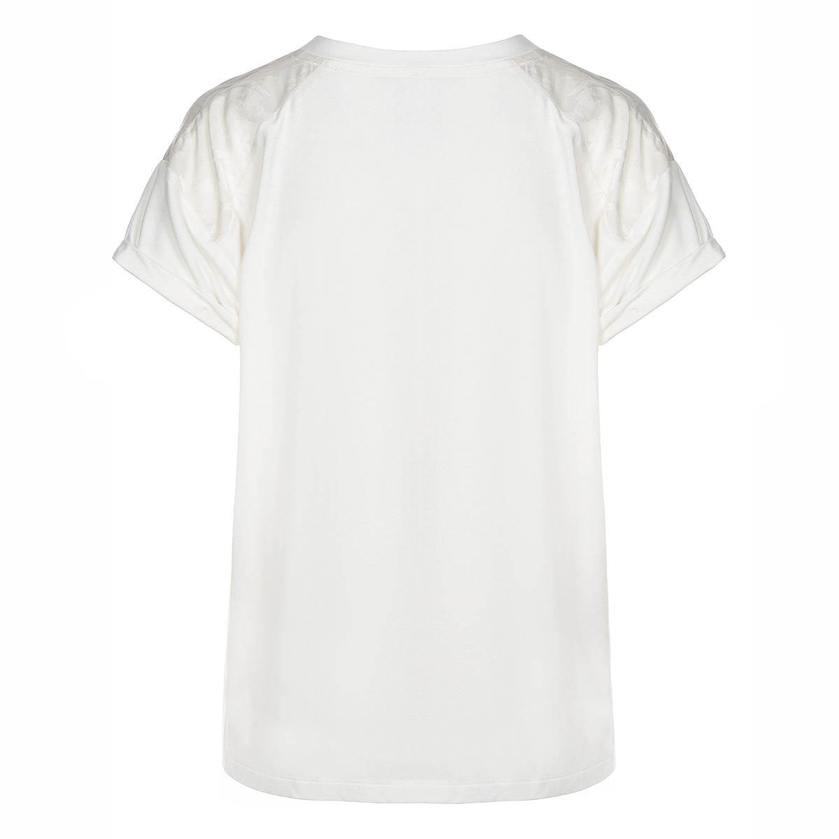 LUXZUZ // ONE TWO Karviva T-shirt T-Shirt 737 Cream