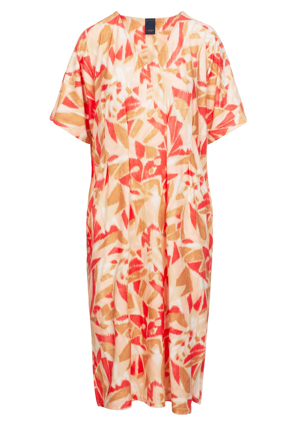 LUXZUZ // ONE TWO Kathia Dress Dress 355 Hot Coral