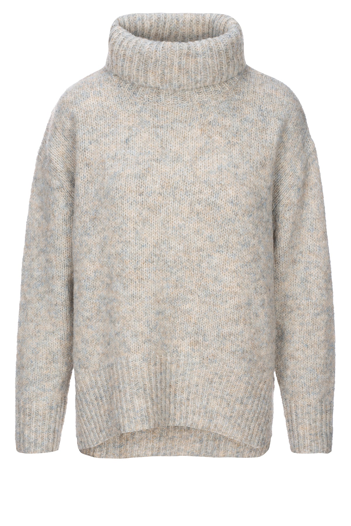 LUXZUZ // ONE TWO Kathy Knit Knit 808 Light Grey Melange