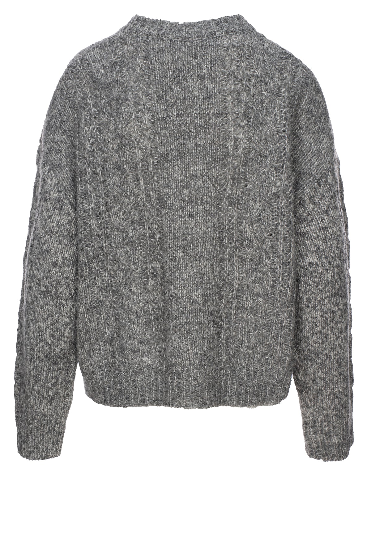 LUXZUZ // ONE TWO Katriona Knit Knit 816 Dark Grey Melange