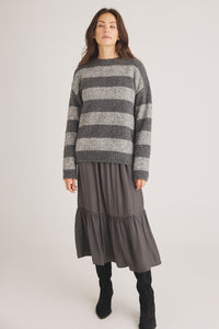 Kerstin Knit - Dark Grey Melange