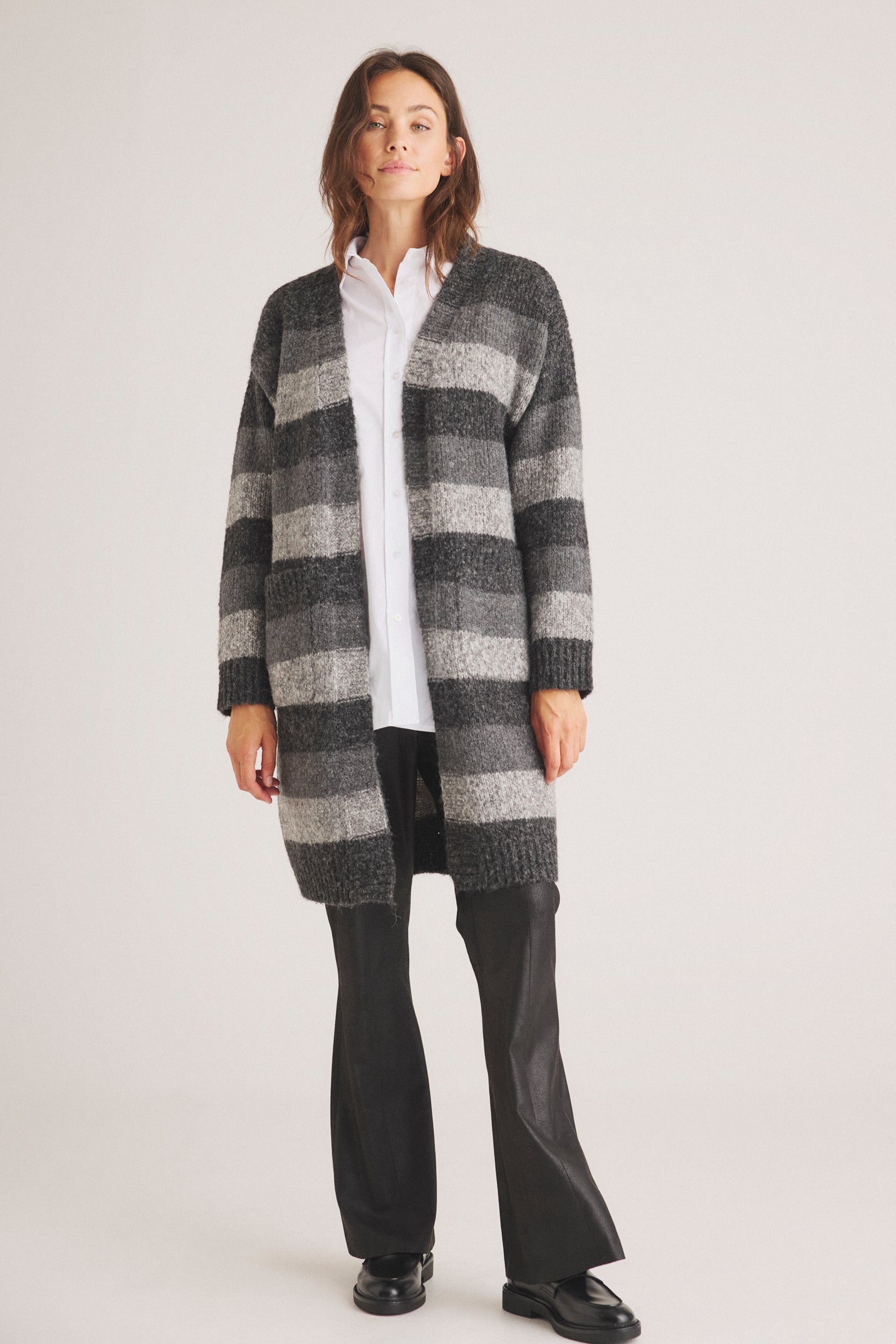 LUXZUZ // ONE TWO Kezia Knit Knit 814 Grey melange