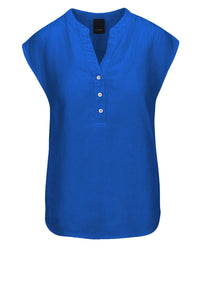 Kikantia Top - Palace Blue