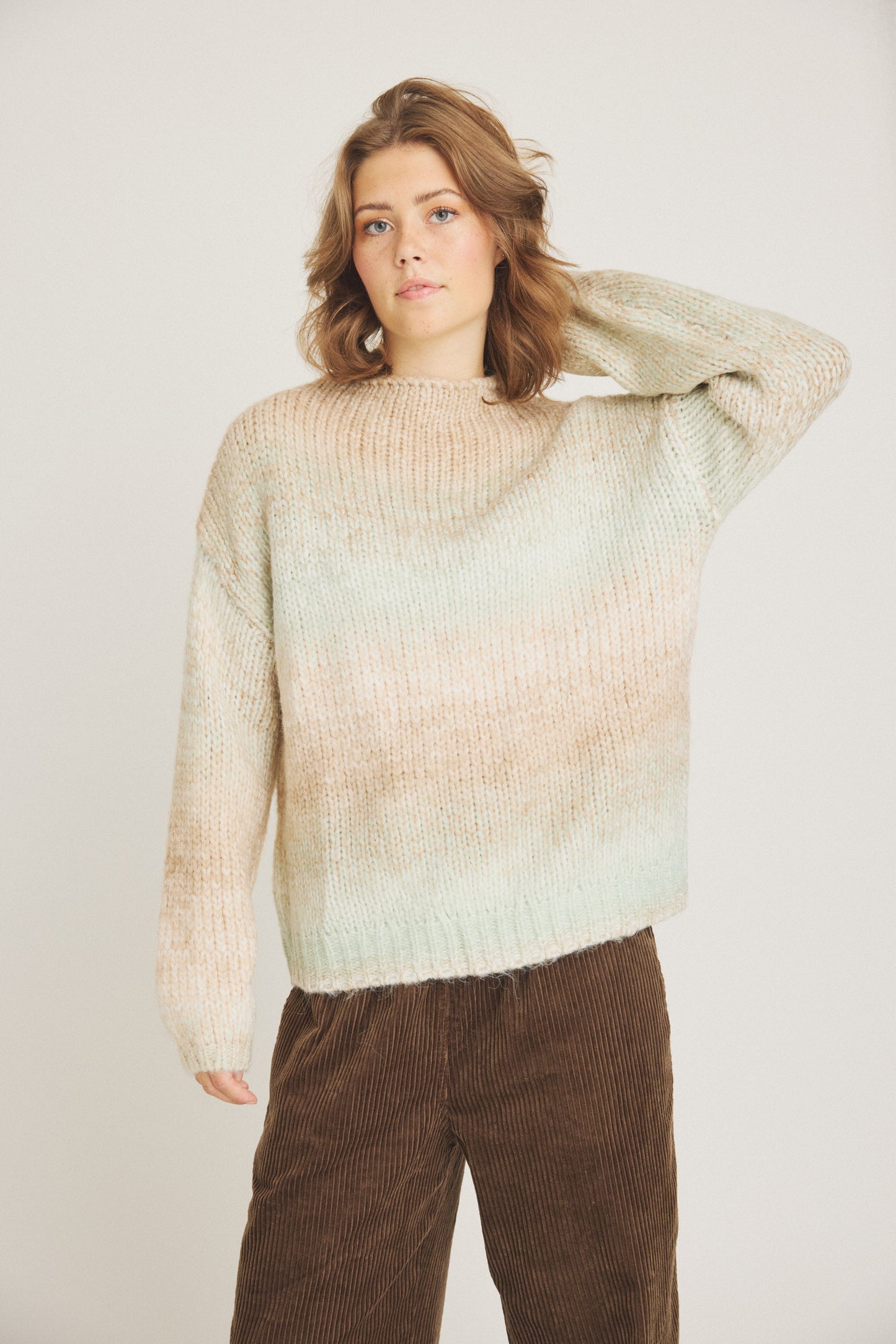 LUXZUZ // ONE TWO Kiki Knit Knit 608 Aqua Foam