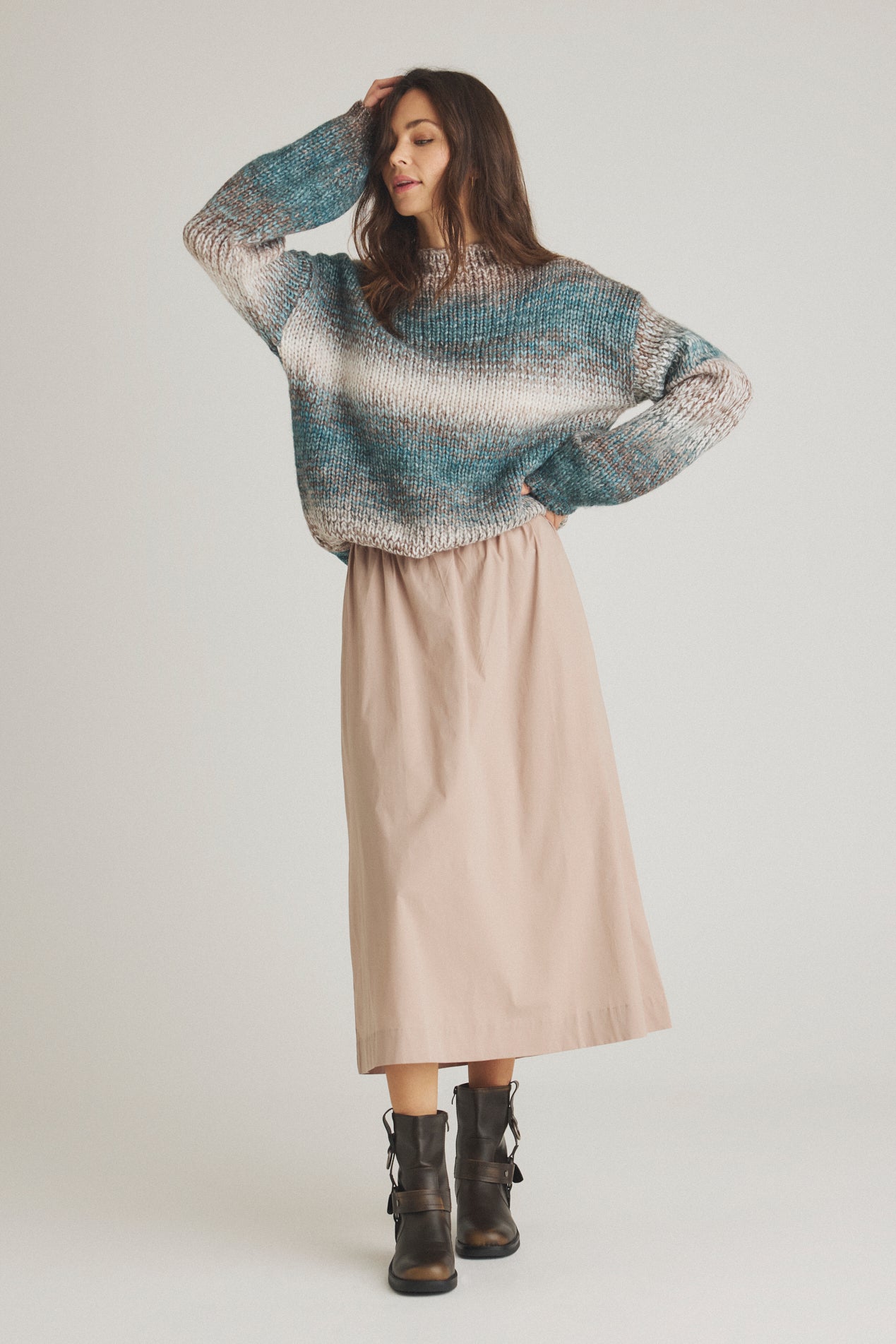 LUXZUZ // ONE TWO Kiki Knit Knit 658 Hydro