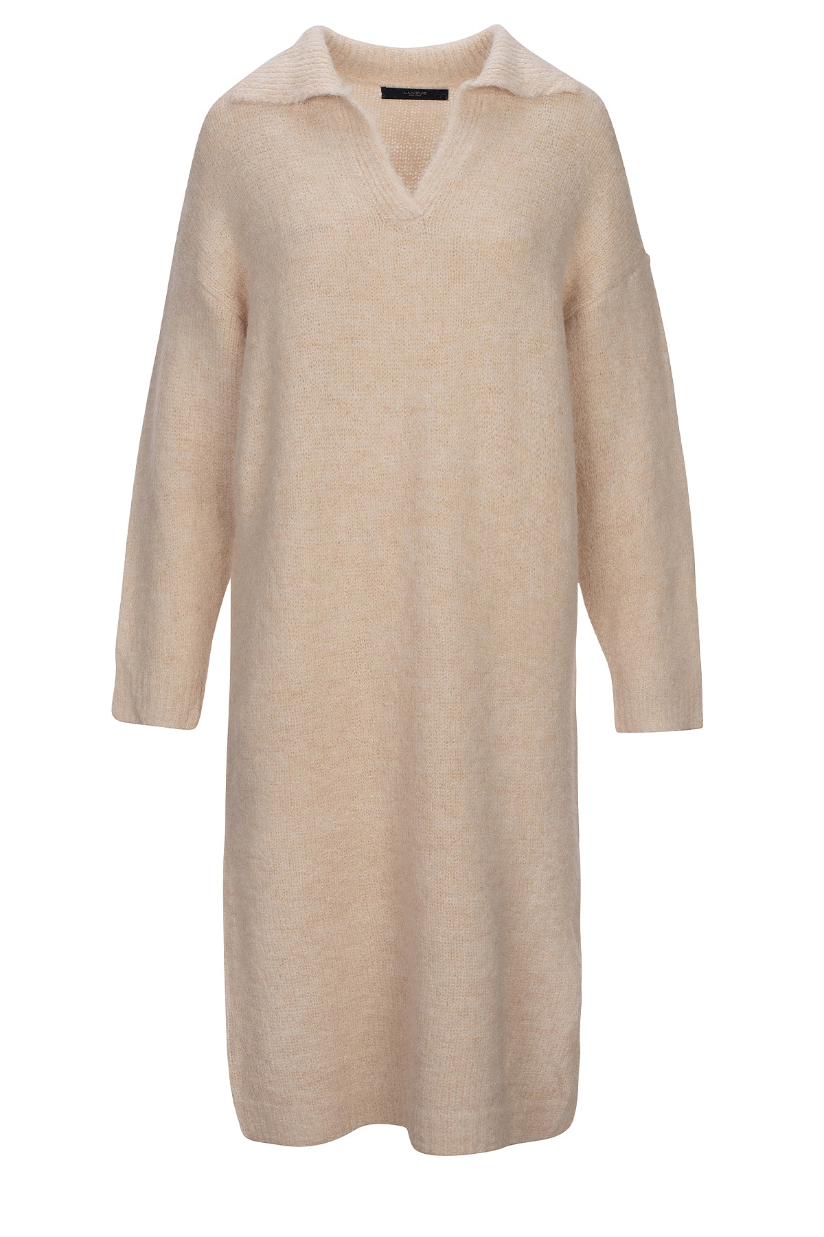 LUXZUZ // ONE TWO Kitnanio Knit Dress Knit 740 Buttercream