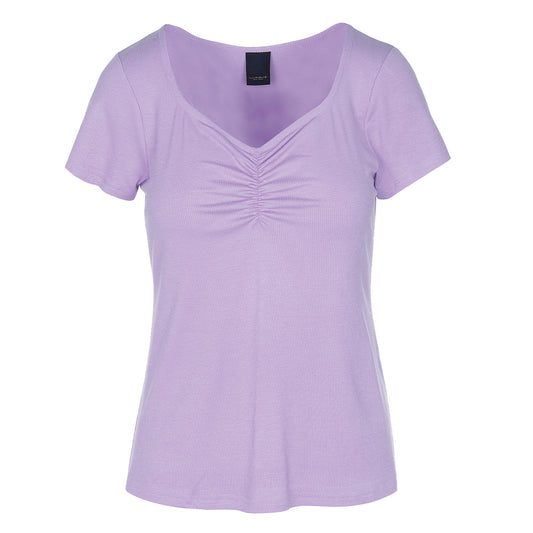LUXZUZ // ONE TWO Klaudine T-shirt T-Shirt 407 Lilacs Bloom