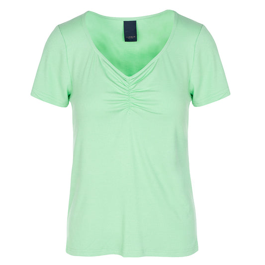 LUXZUZ // ONE TWO Klaudine T-shirt T-Shirt 679 Spring green