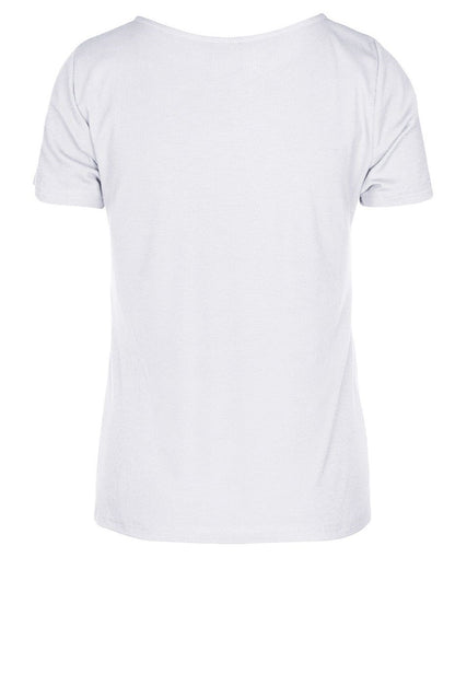 LUXZUZ // ONE TWO Klaudine T-shirt T-Shirt 737 Cream