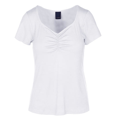 LUXZUZ // ONE TWO Klaudine T-shirt T-Shirt 901 White