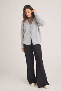 Korna Knit - Grey melange