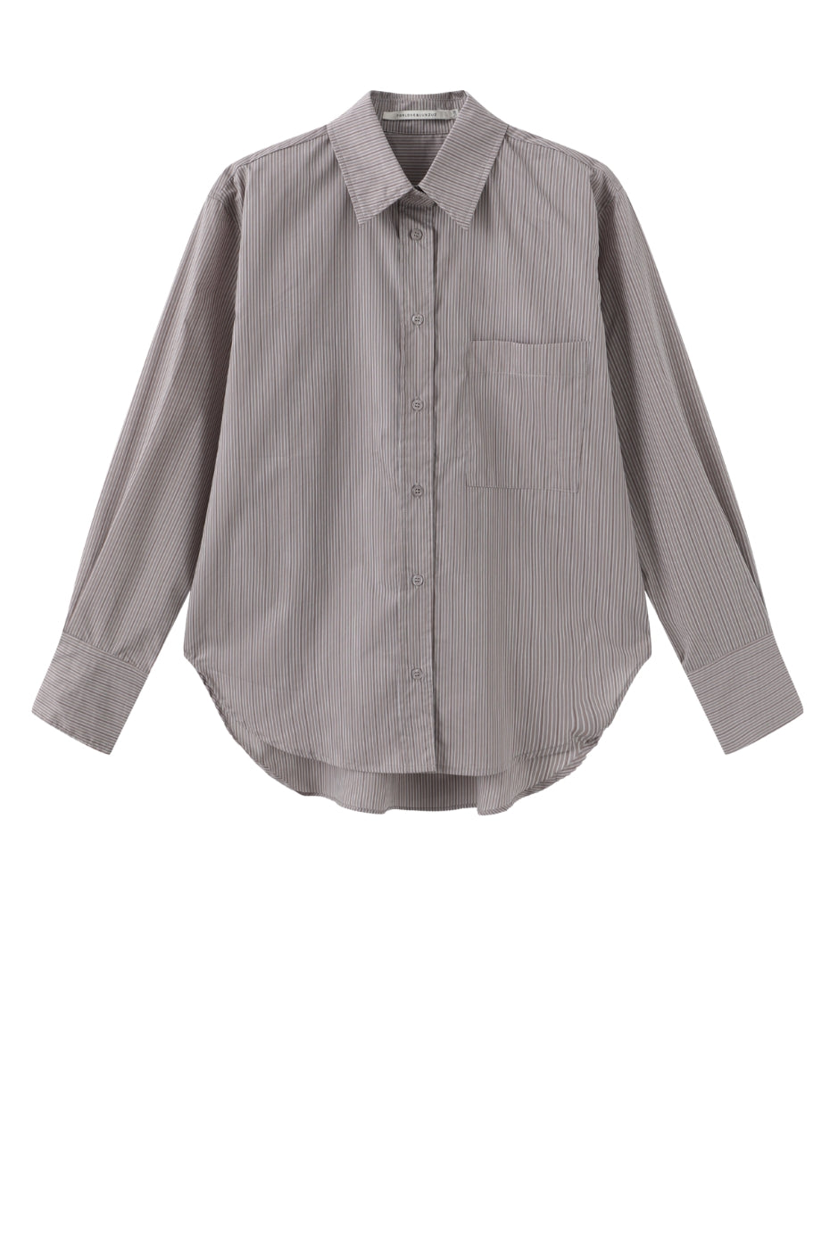 LUXZUZ // ONE TWO Laika Shirt Shirt 716 Bark Brown