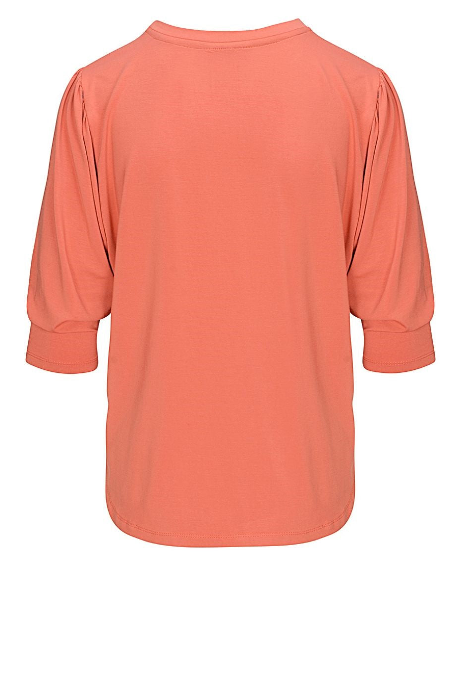 LUXZUZ // ONE TWO Lailong Bamboo T-Shirt 216 Apricot Brandy