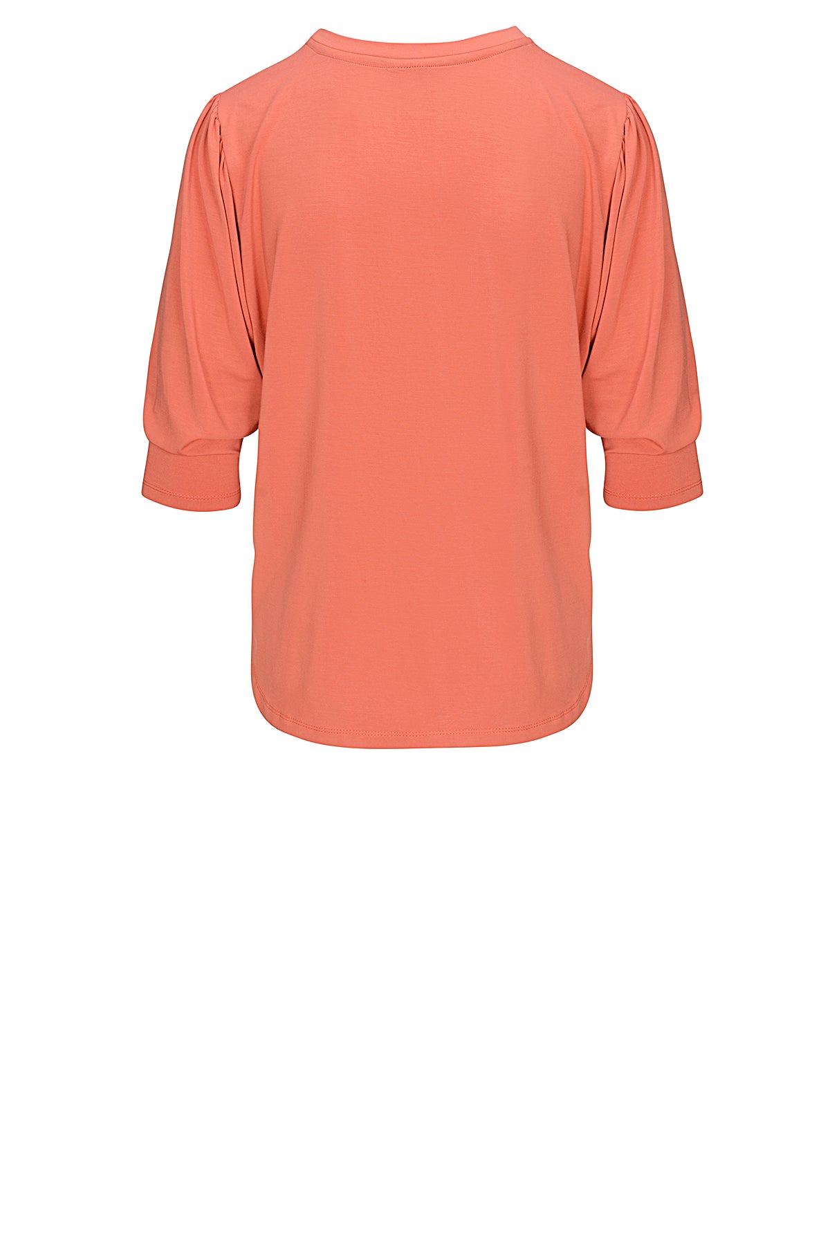 LUXZUZ // ONE TWO Lailong Bamboo T-Shirt 216 Apricot Brandy