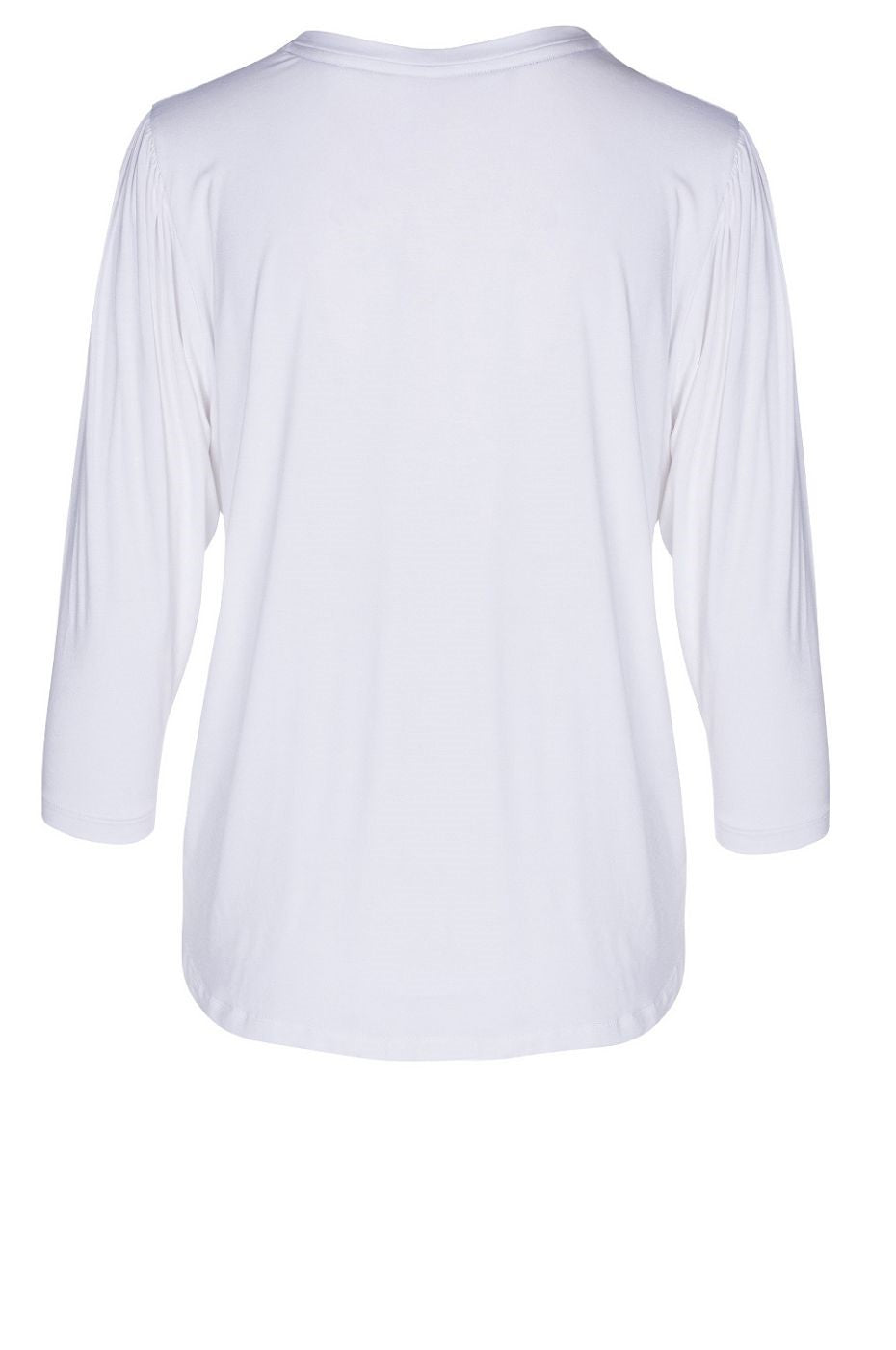 LUXZUZ // ONE TWO Lailong Bamboo T-Shirt 901 White