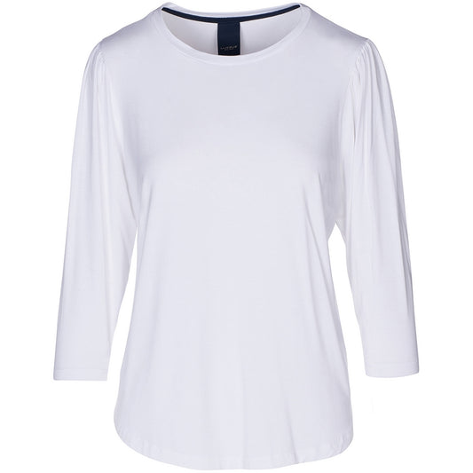 LUXZUZ // ONE TWO Lailong Bamboo T-Shirt 901 White