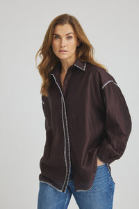 Lane Shirt - Choco Lux