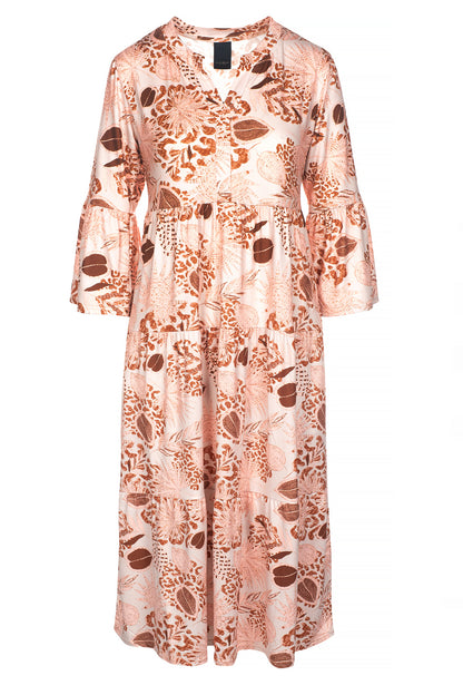LUXZUZ // ONE TWO Larisasa Dress Dress 712 Sandshell