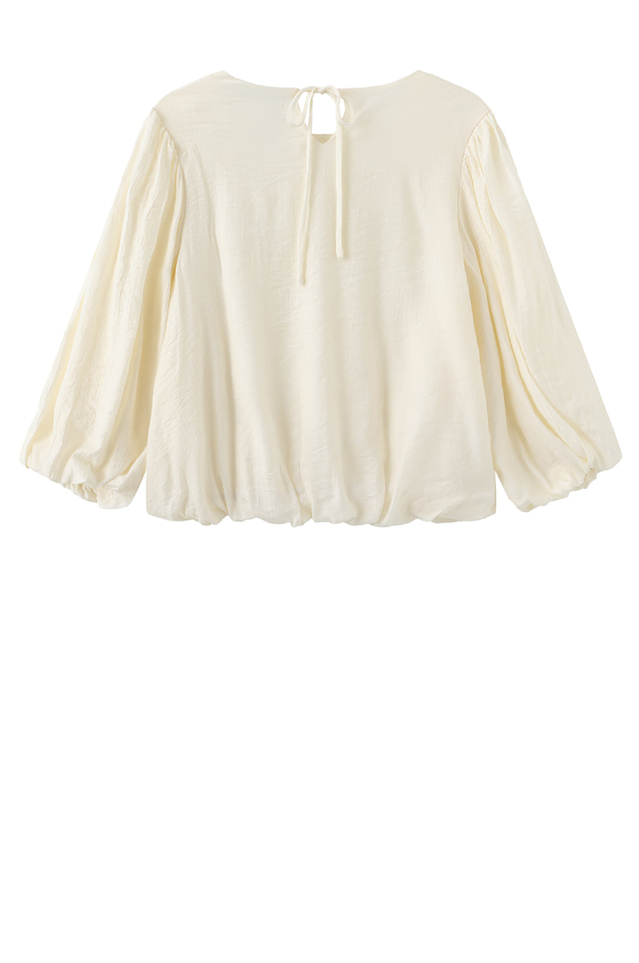 LUXZUZ // ONE TWO Leis Blouse Shirt 741 Ecru