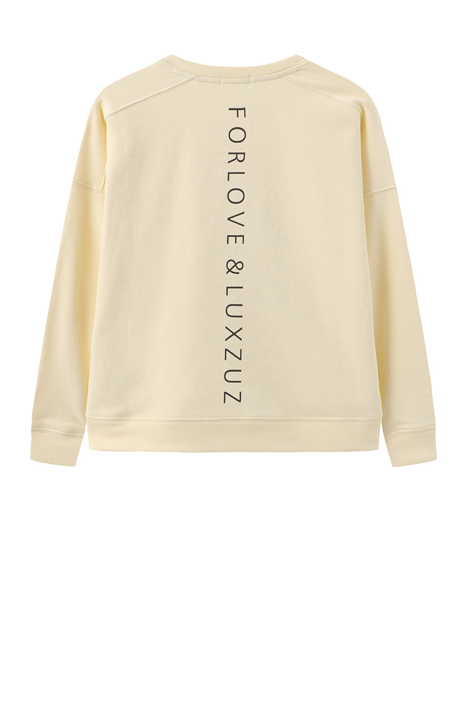 LUXZUZ // ONE TWO Lovelux Sweat Sweat 129 Pastel Yellow